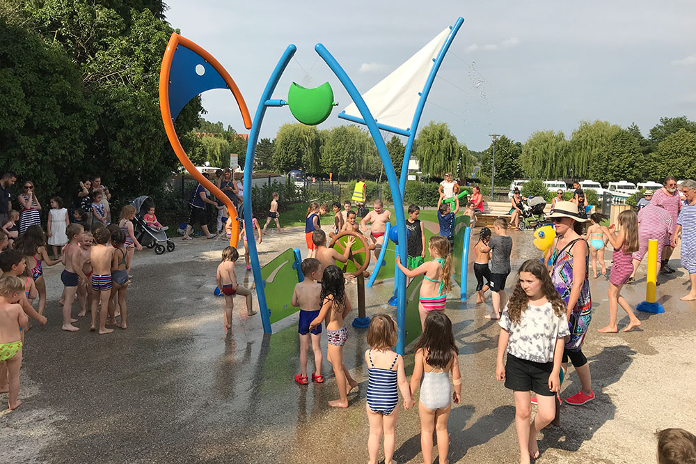 aire de jeux aquatique