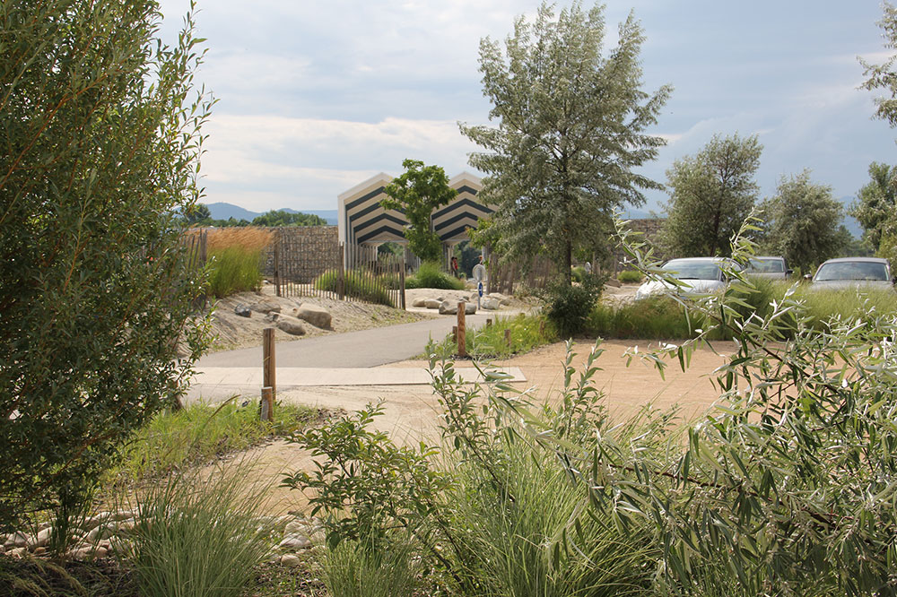 entrée de la base de loisir