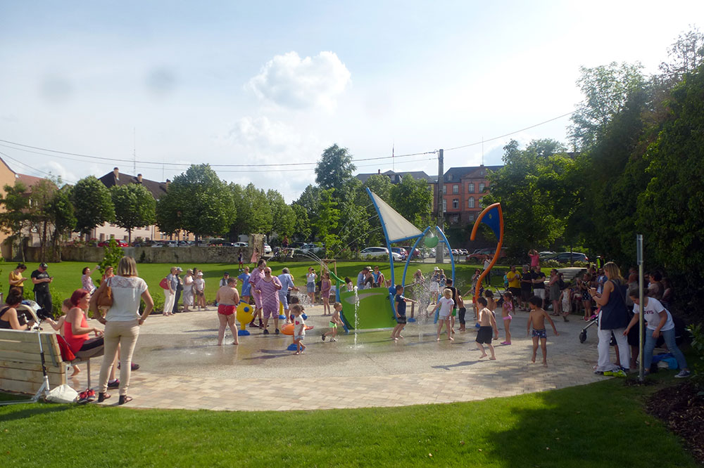 aire de jeux aquatique