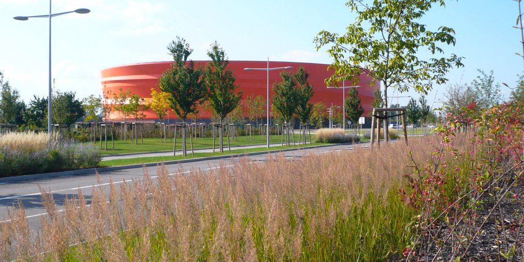 zénith vu du parking