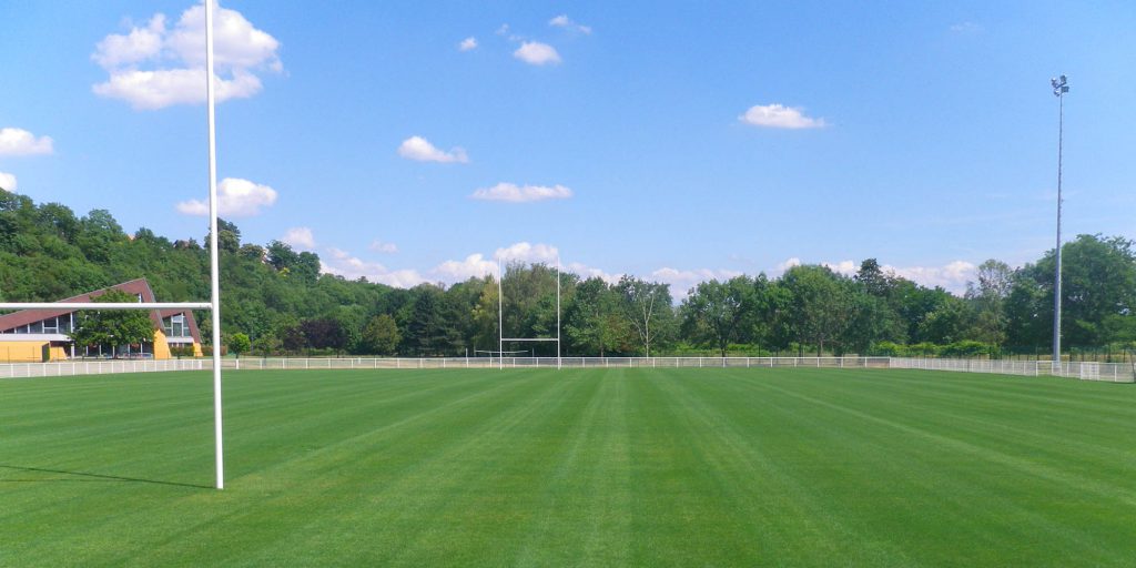 Terrain de rugby