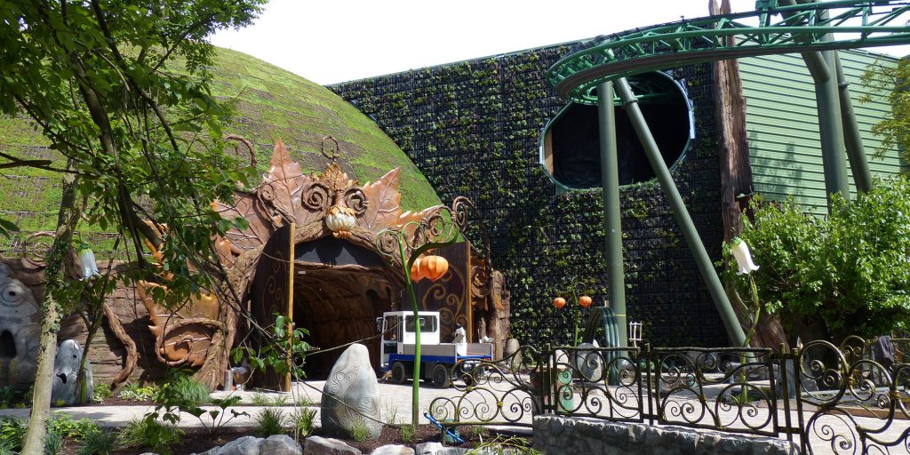 Dôme végétalisé Europa Park